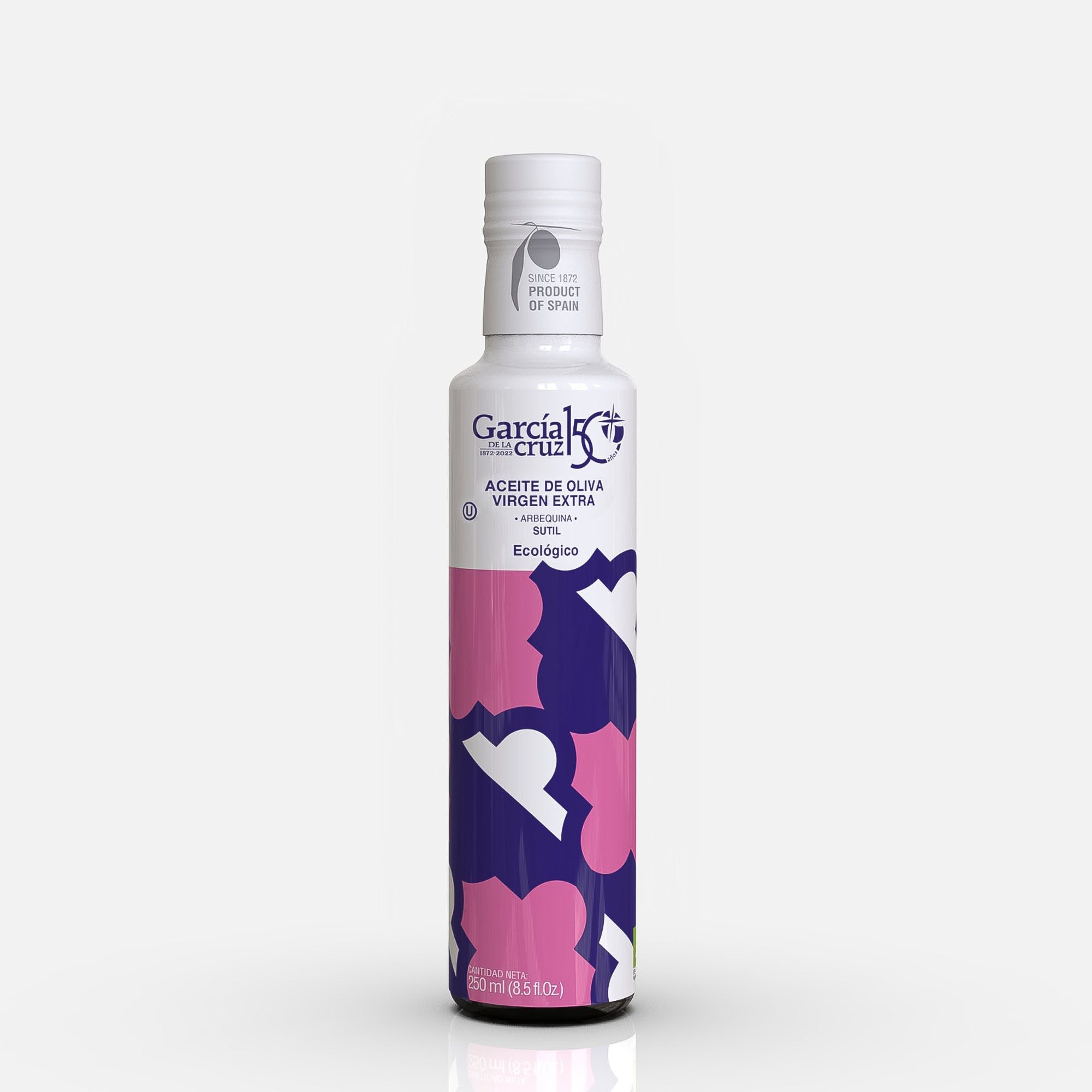 Arbequina ecológico - 250 ml cristal