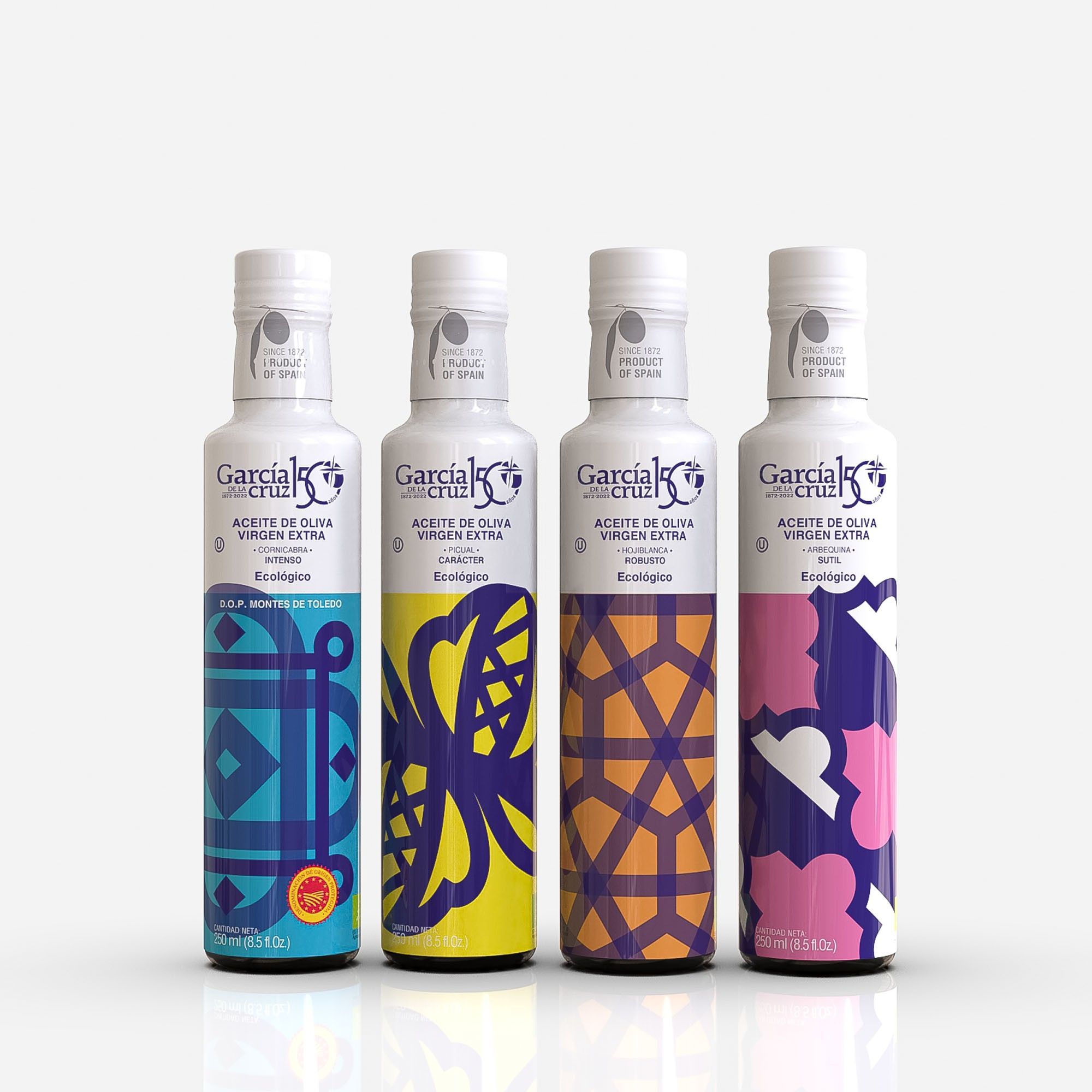 Arbequina ecológico - 250 ml cristal