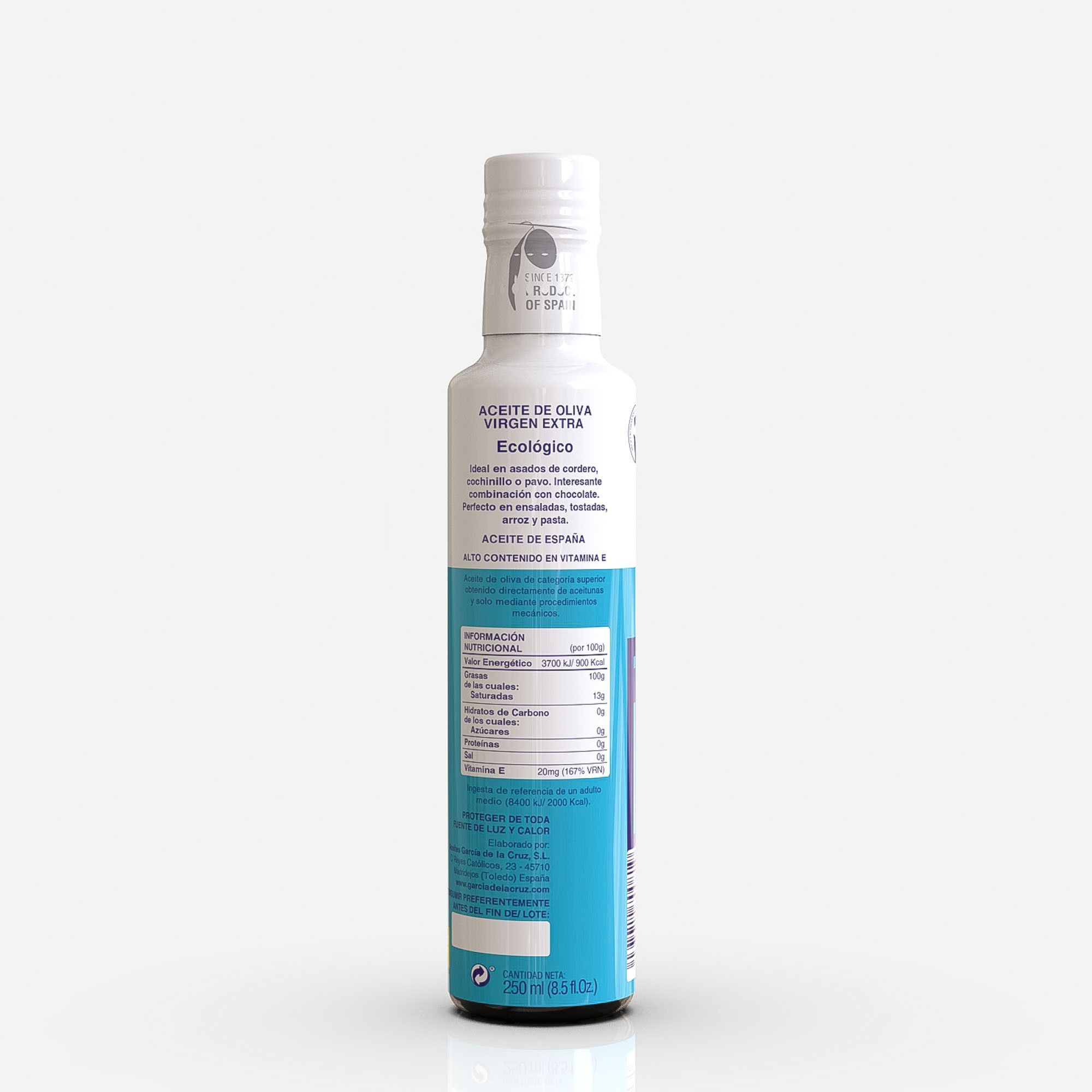 Cornicabra ecológico D.O. Montes de Toledo - 250 ml cristal