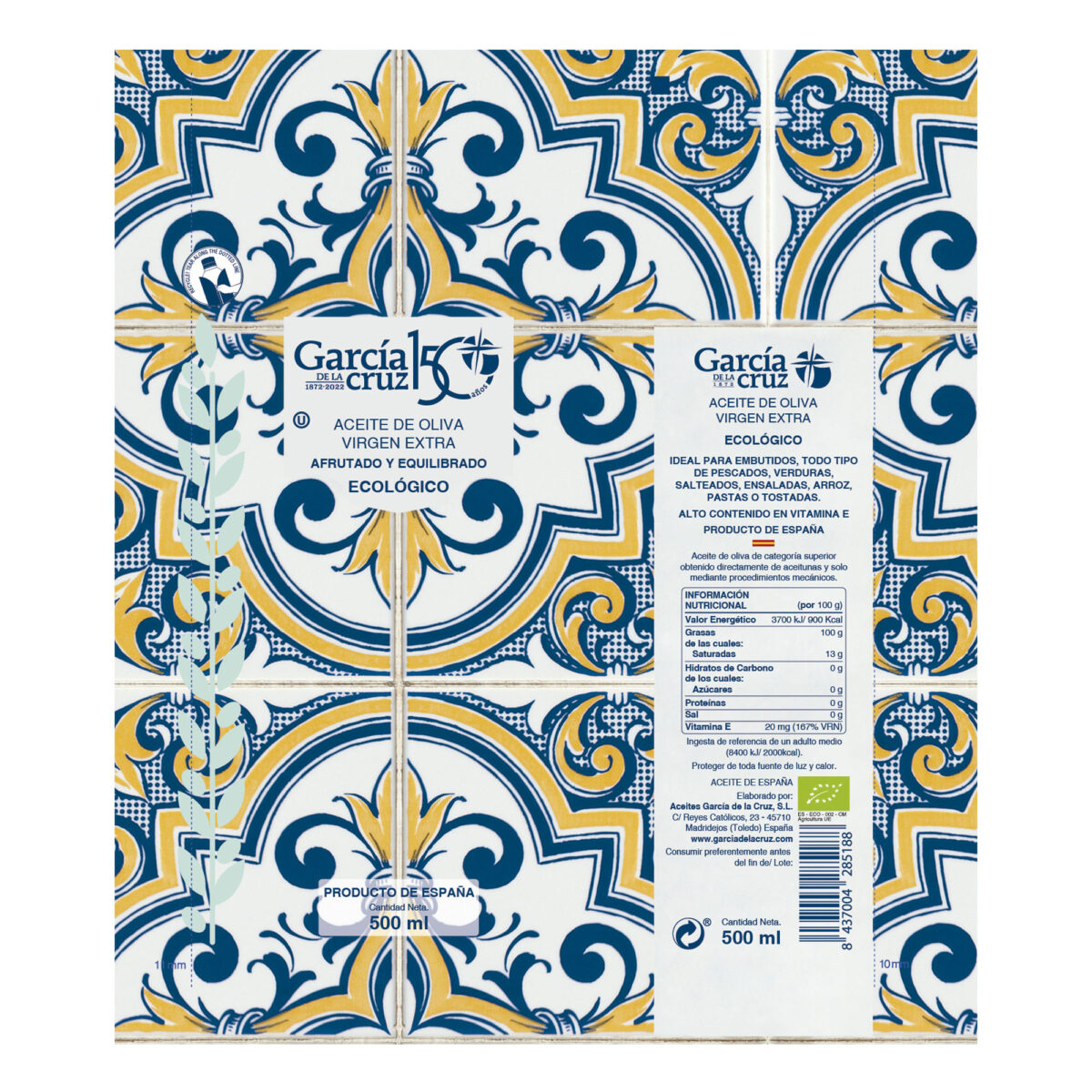 Aceite de Oliva Virgen Extra Master Miller 500ml