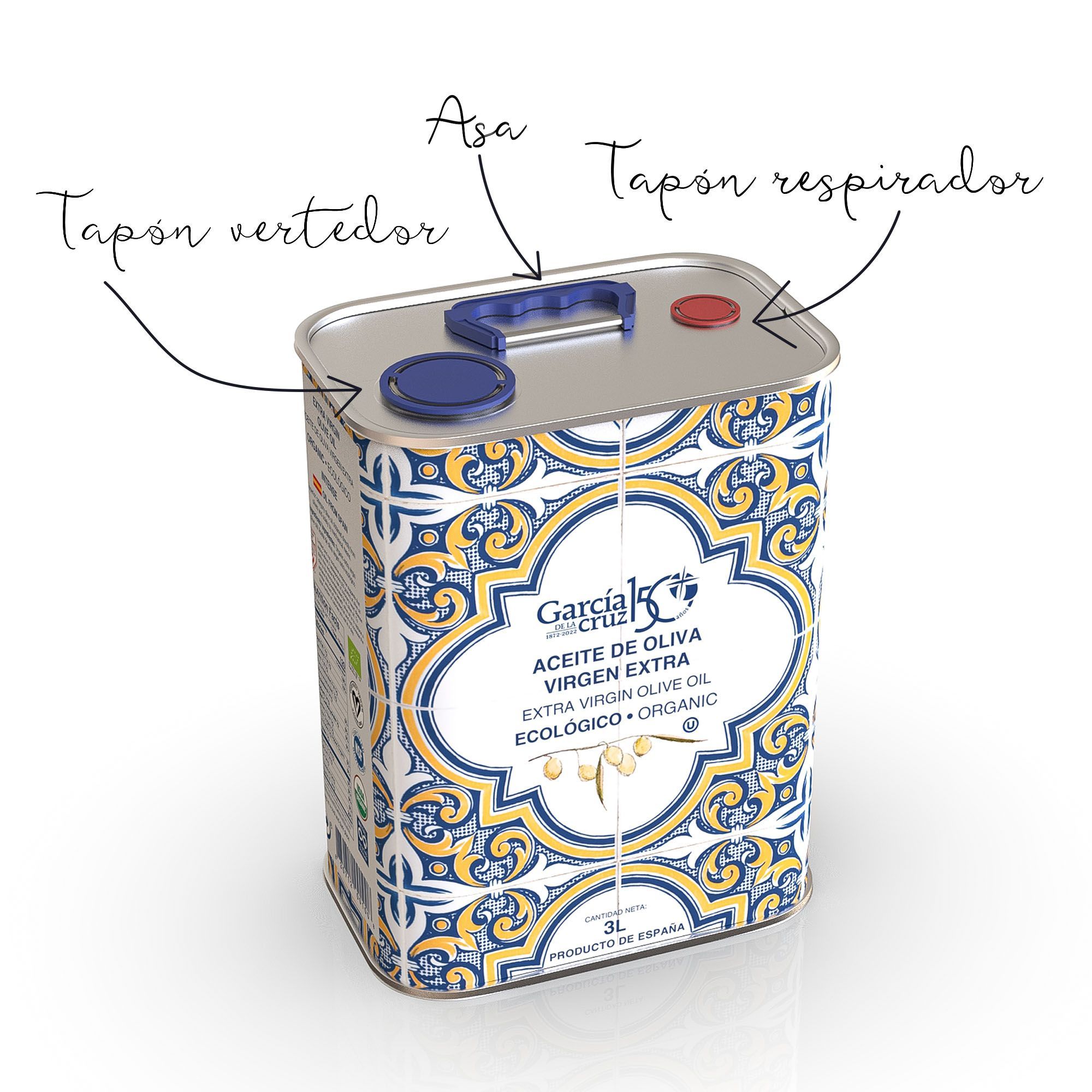 Aceite de Oliva Virgen Extra Master Miller 3L - Imagen 4