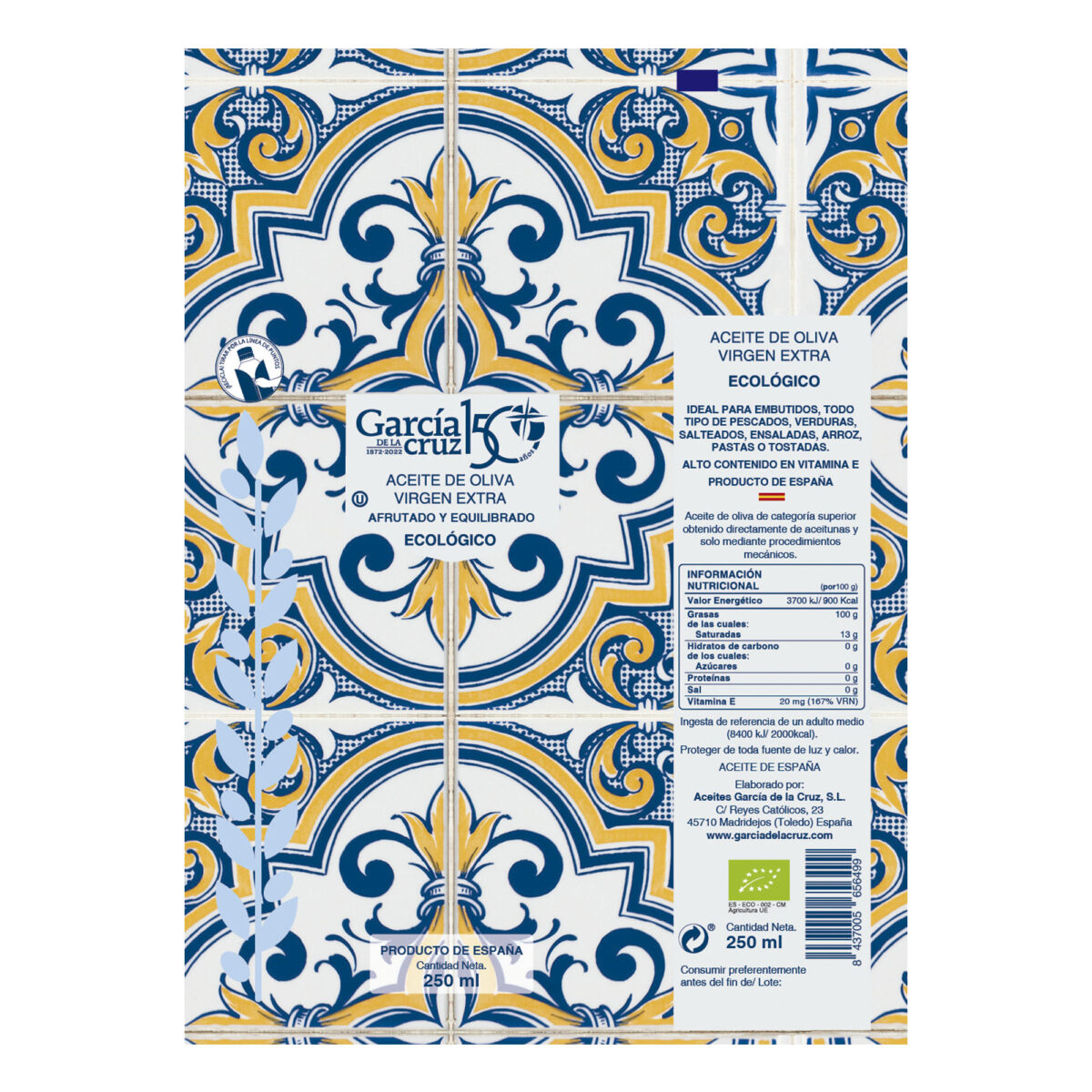 Aceite de Oliva Virgen Extra Master Miller 250ml