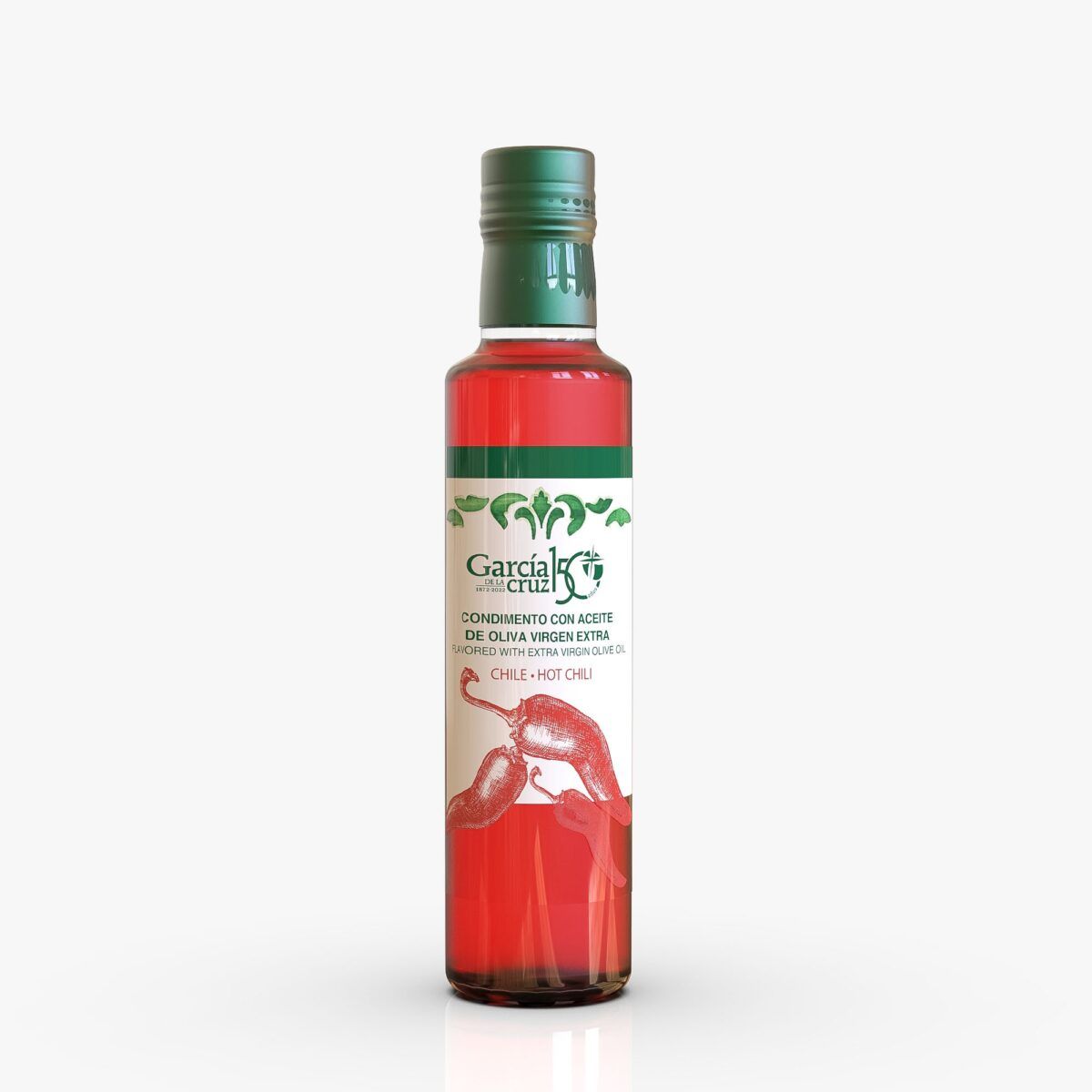 Aceite de oliva virgen extra aromatizado de chile- 250ml