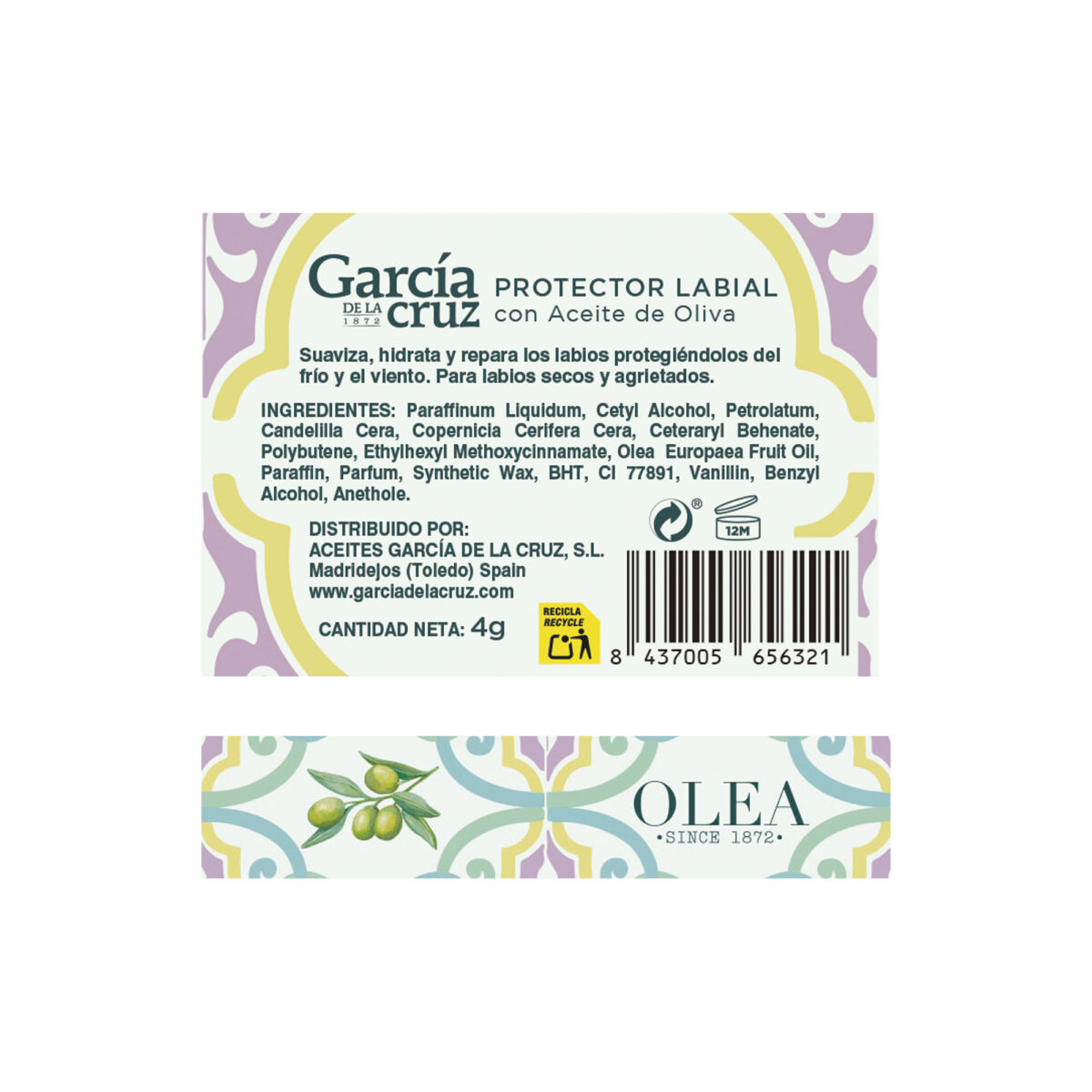 Protector labial - barra