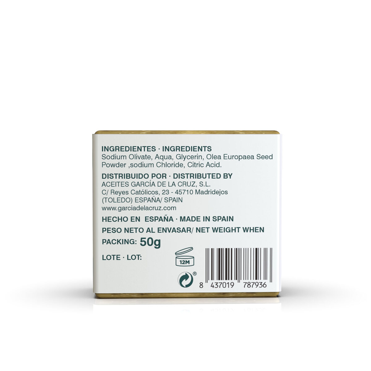 Jabón exfoliante con Aceite de Oliva