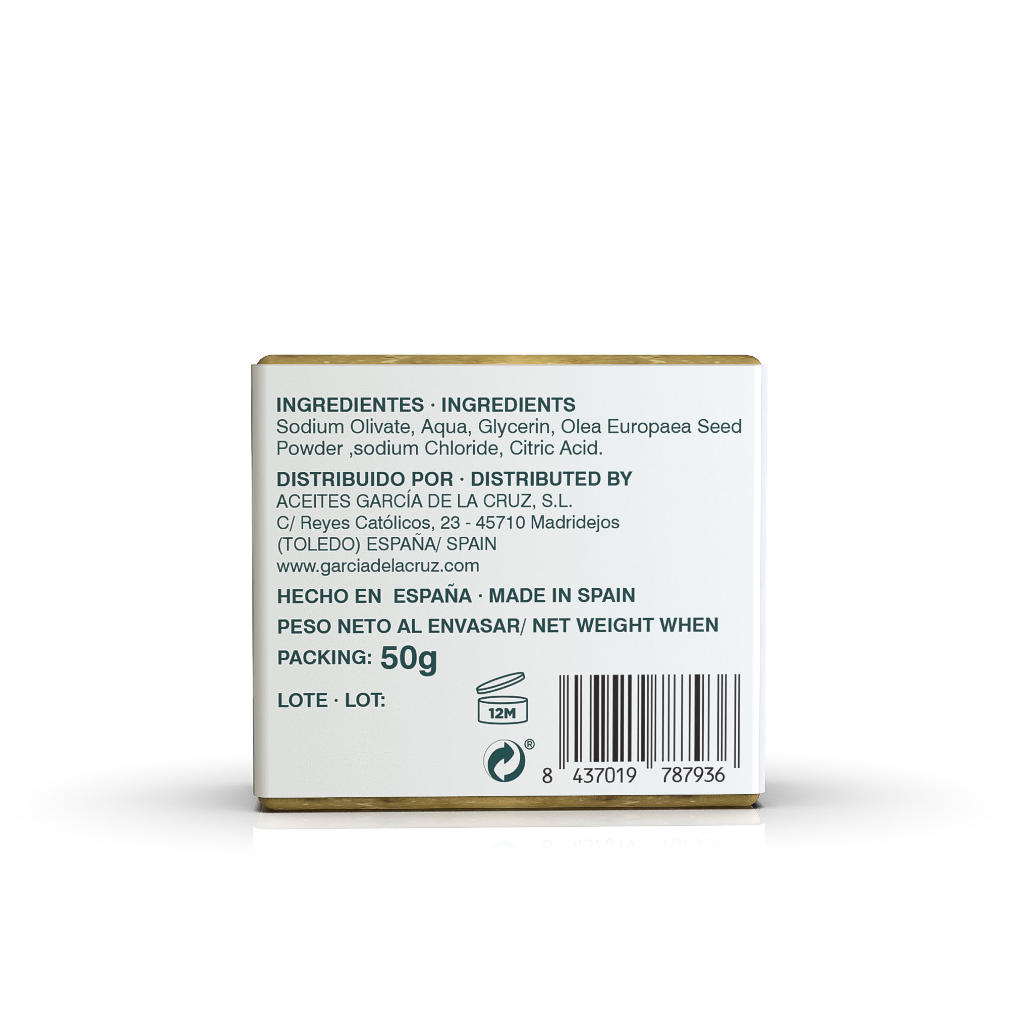 Jabón Exfoliante con Aceite de Oliva - Imagen 2