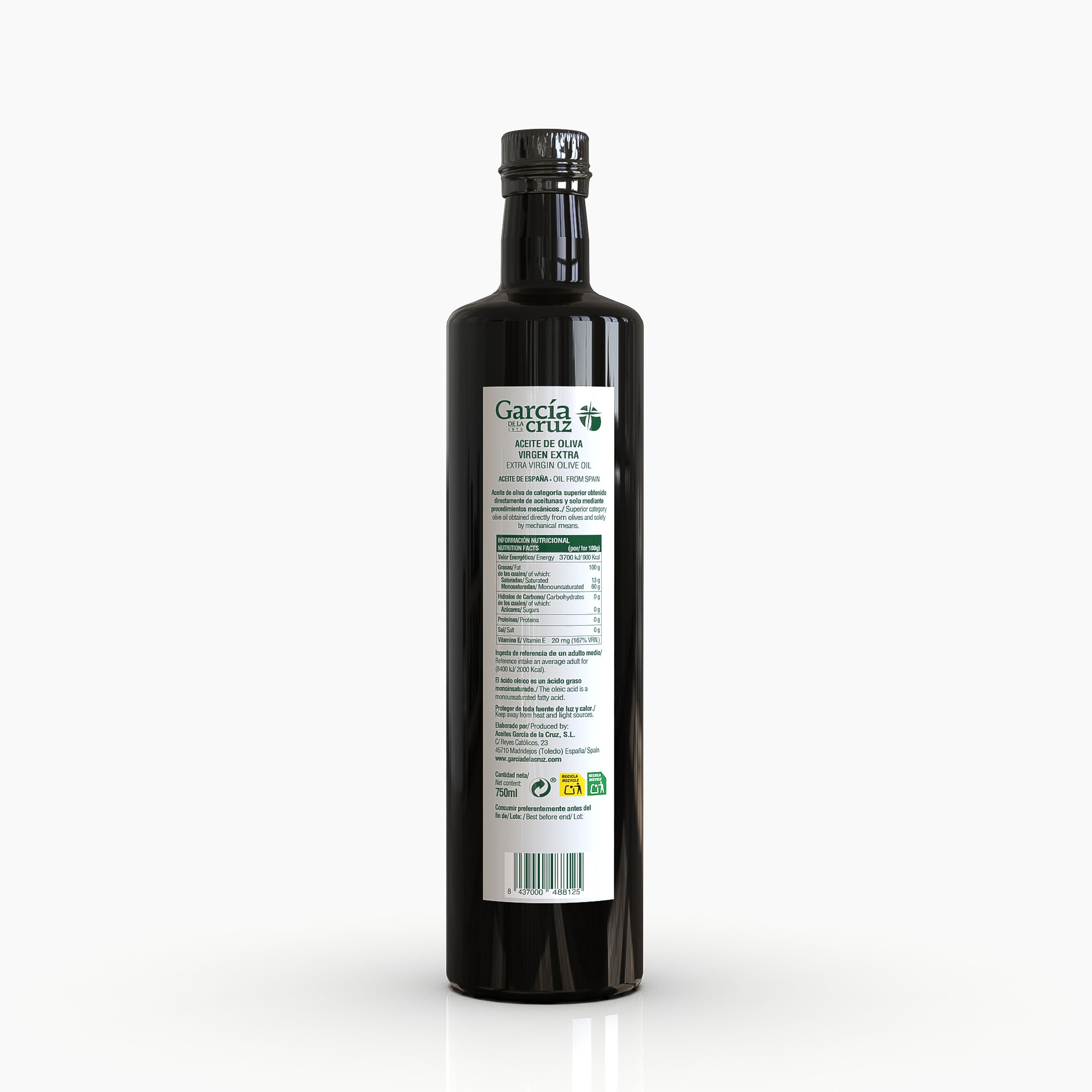Aceite de Oliva Virgen Extra 750ml - Imagen 3