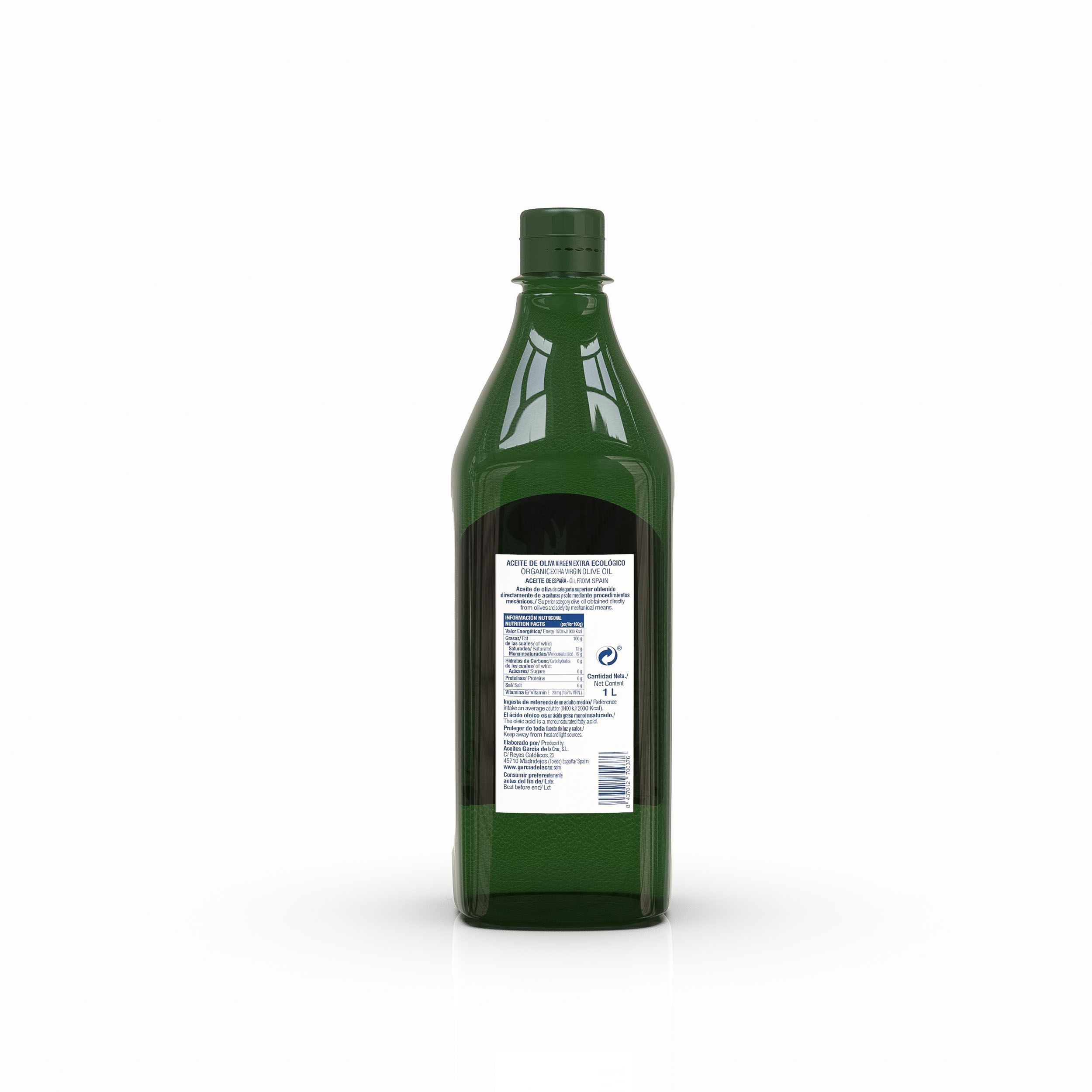 Aceite de Oliva Virgen Extra ecológico 1L - Imagen 3