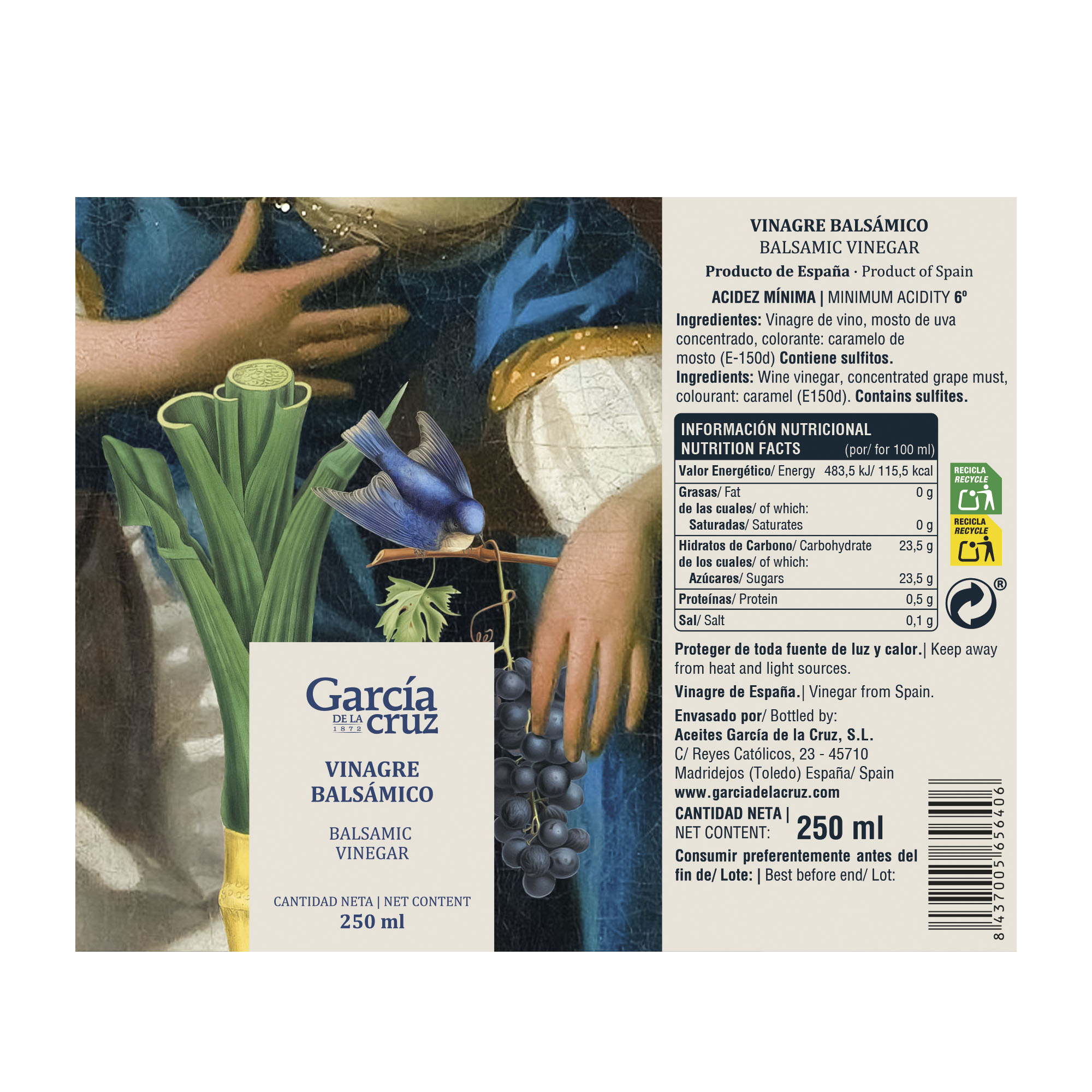 Vinagre Balsámico 250ml - Imagen 2