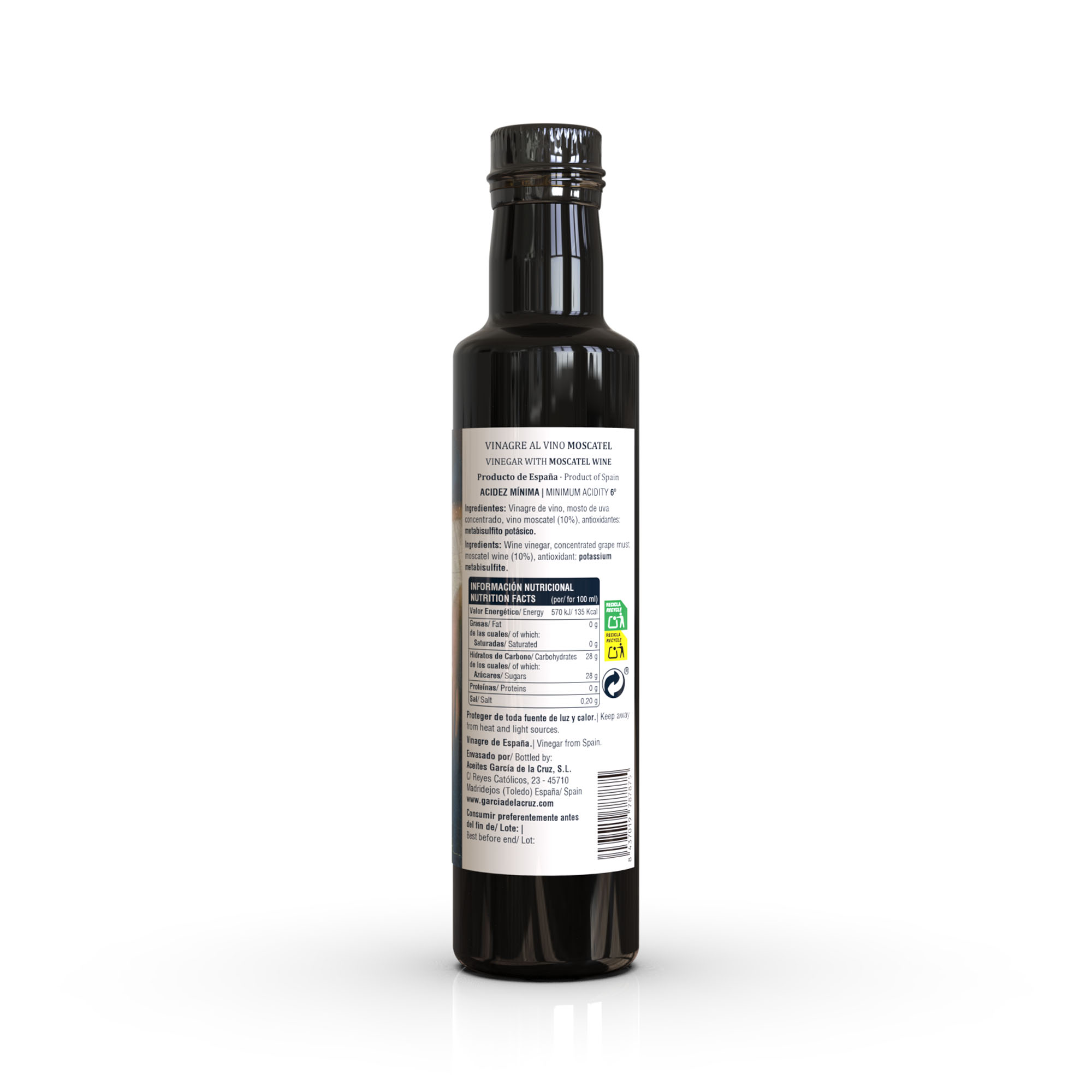 Vinagre al Moscatel 250ml - Imagen 3