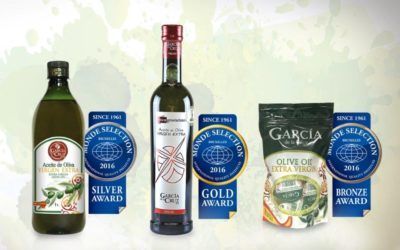 Por 2º año consecutivo Aceites García de la Cruz ha sido premiado internacionalmente con tres medallas Monde Selection