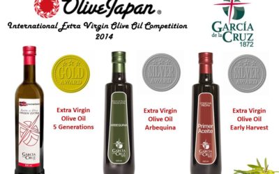 Nuevos Premios para nuestros aceites en la OLIVE JAPAN