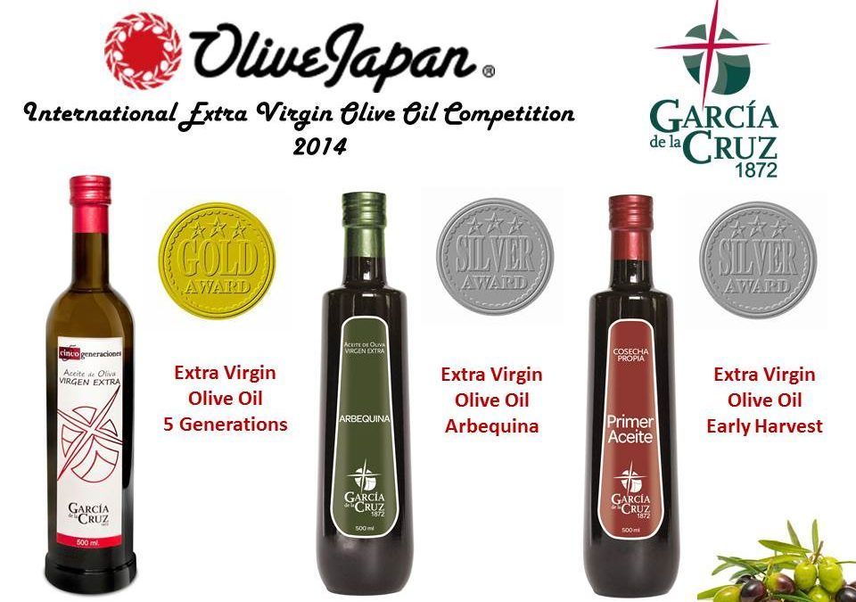 New awards for our oils in OLIVE JAPAN