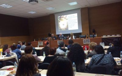 García de la Cruz en las Jornadas Romanas de Carranque