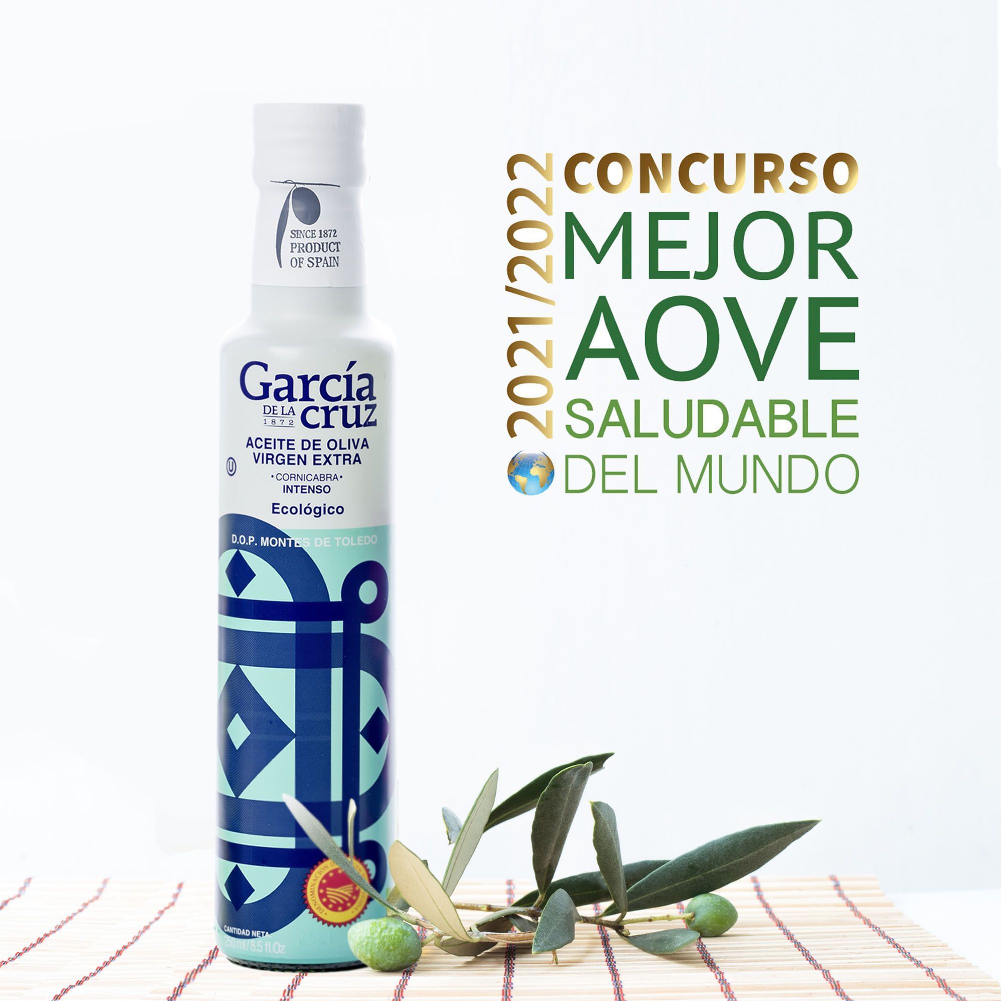 Award for the World’s Best Healthy Extra Virgin Olive Oil – Cornicabra