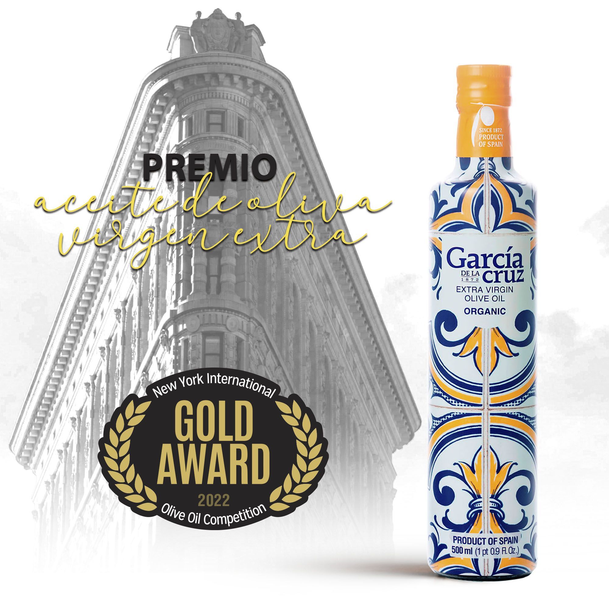 NEW YORK OLIVE OIL COMPETITION – Master Miller Gold Medal