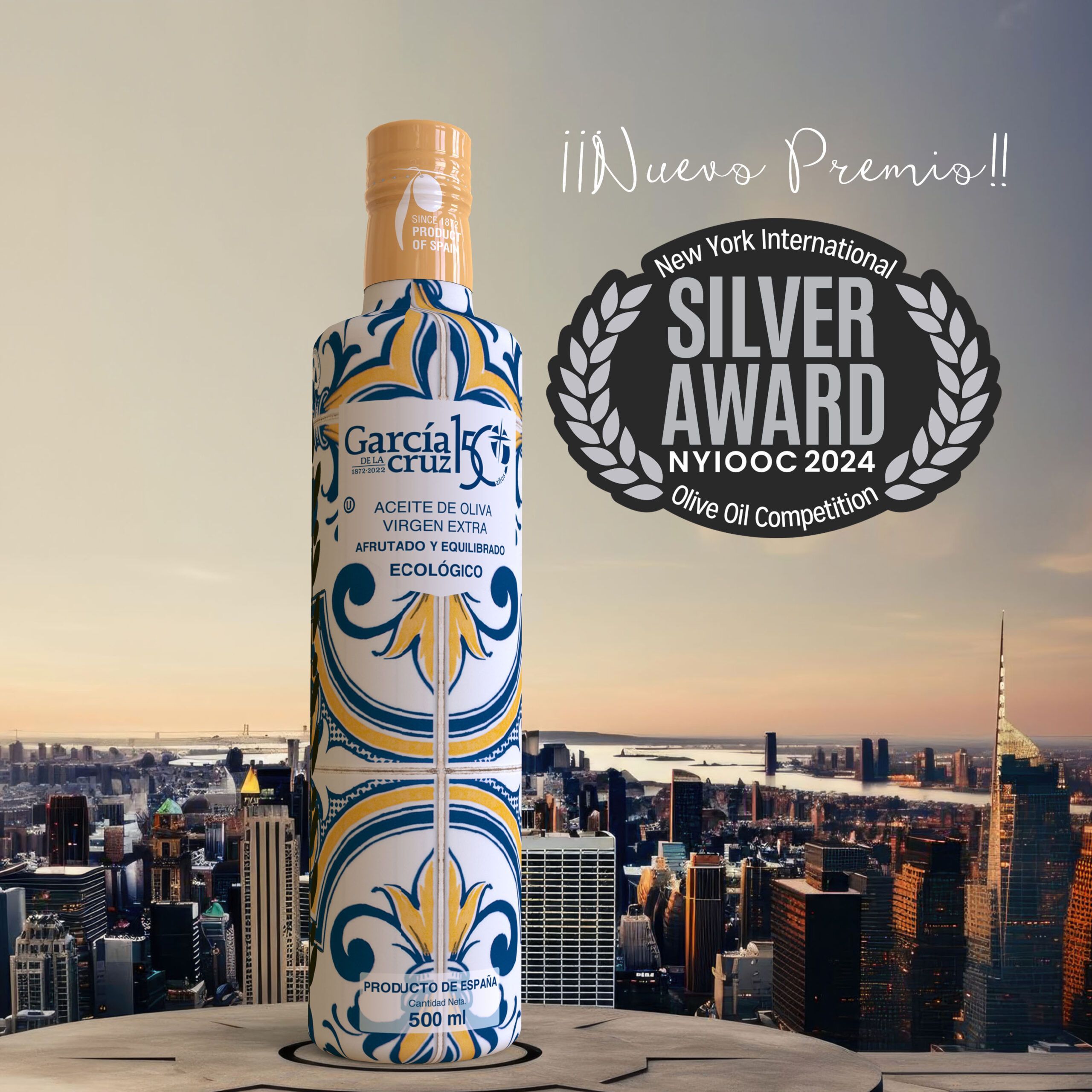 Silver Medal for Master Miller – NEW YORK OLIVE OIL COMPETITION