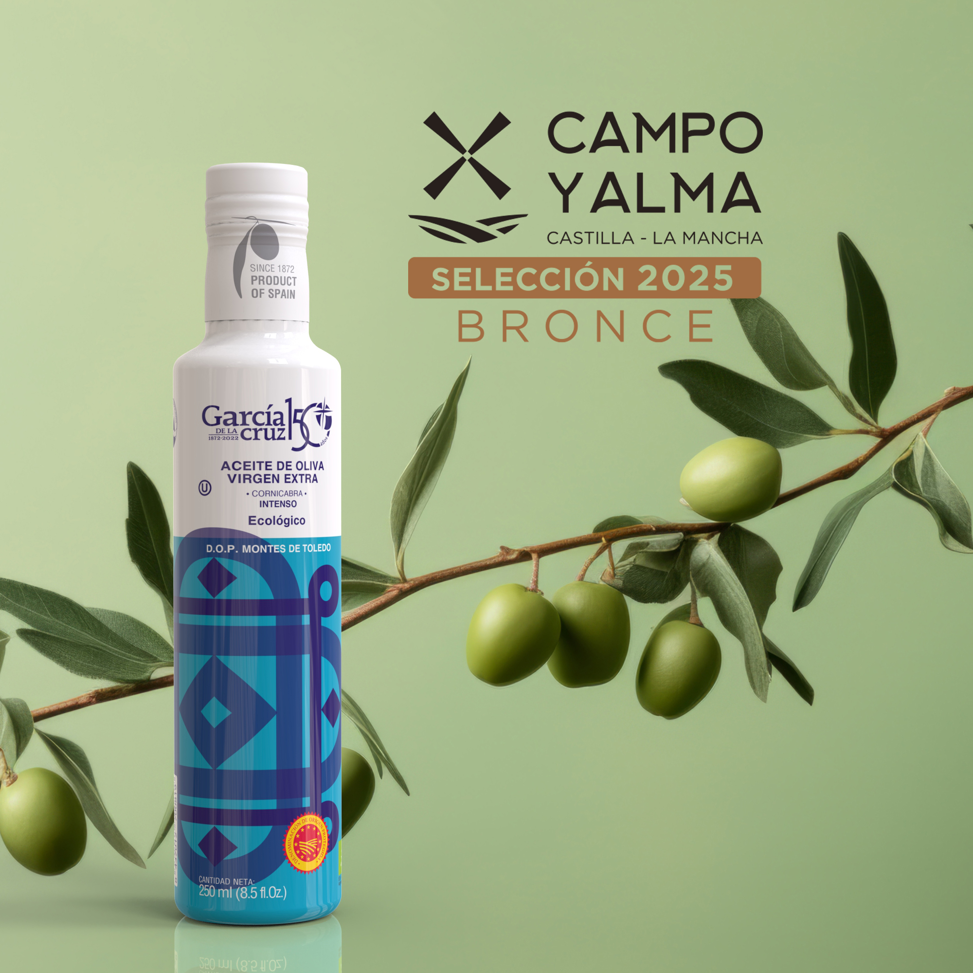CAMPO Y ALMA – Bronze Medal for Cornicabra Organic Extra Virgin Olive Oil