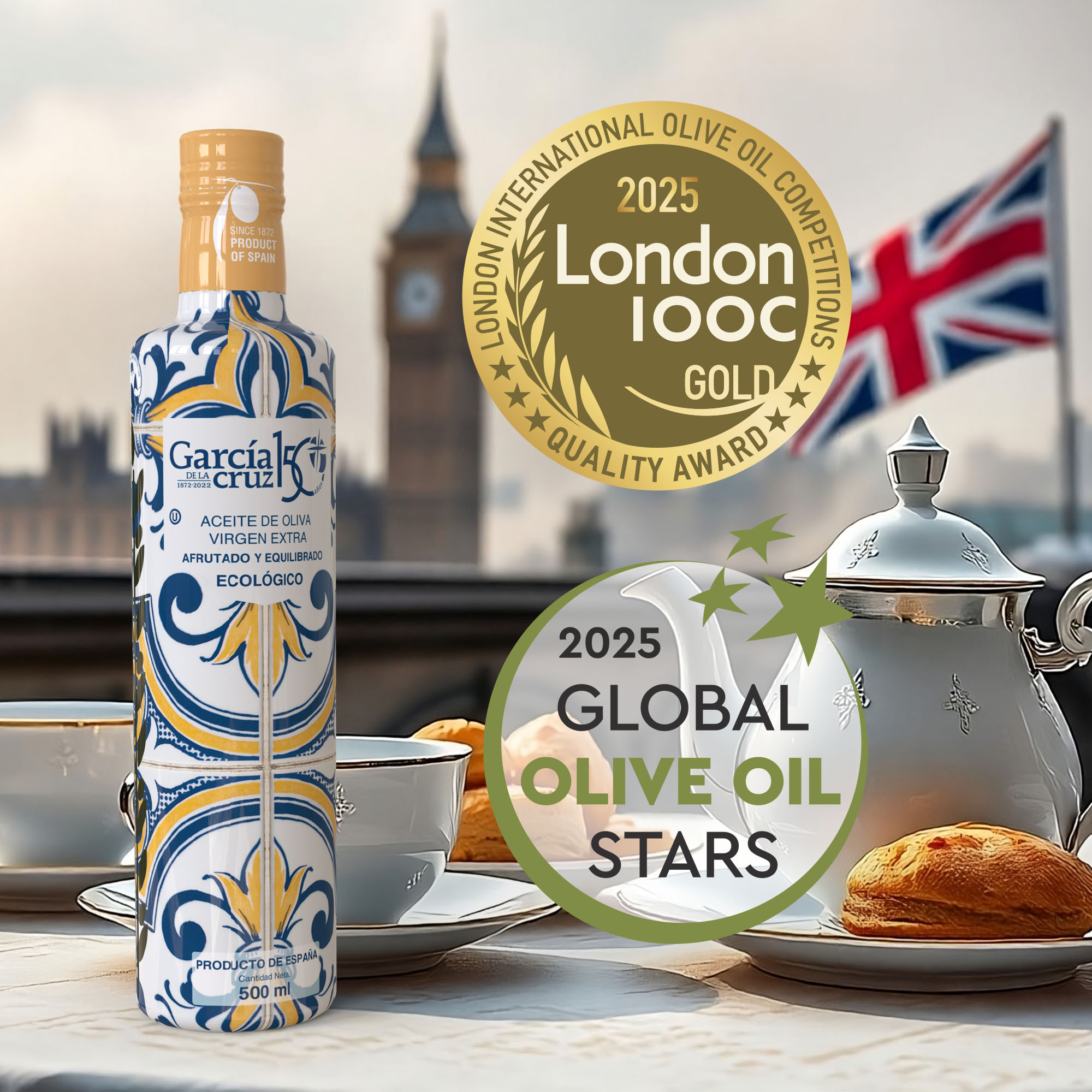 LONDON INTERNATIONAL OLIVE OIL COMPETITION – Gold Medal for Master Miller