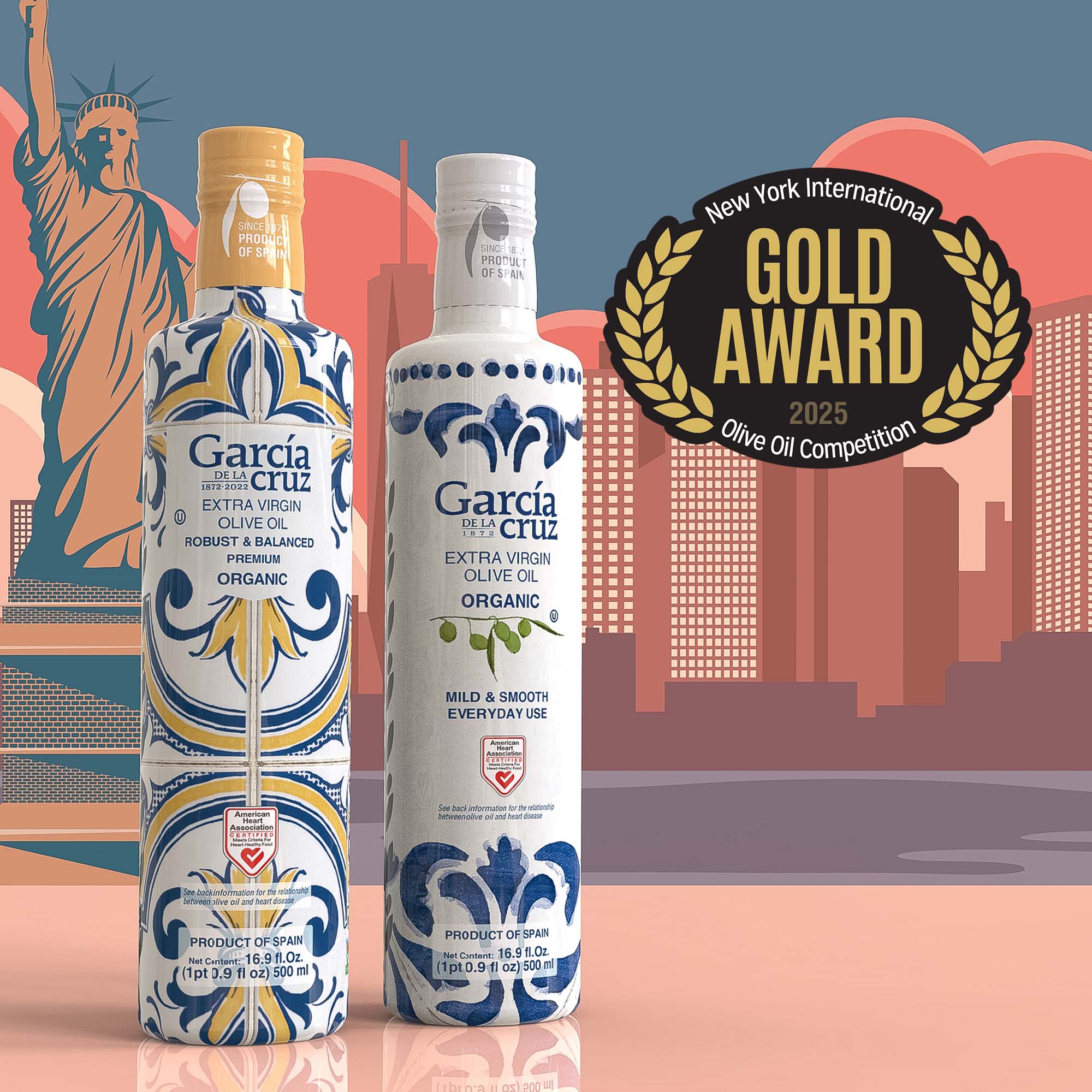 NEW YORK OLIVE OIL COMPETITION: Gold Medal for Master Miller and Gold Medal for Esencial
